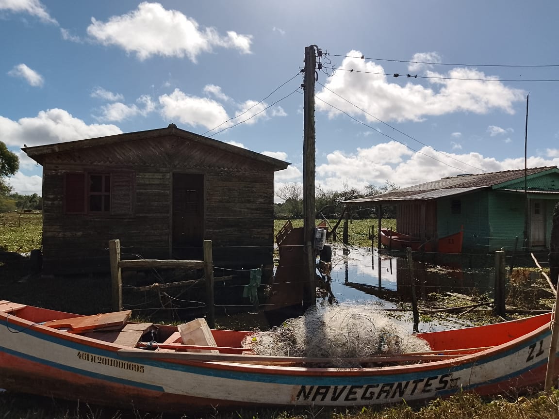 Barco era o único meio de se sair de casa